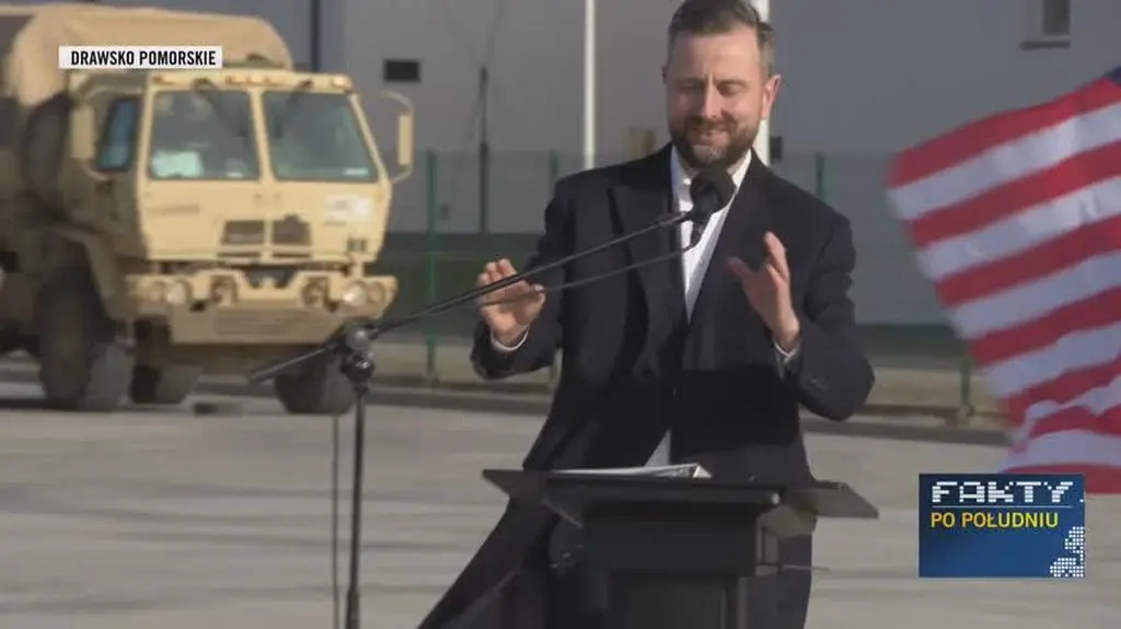 Szef MON na otwarciu nowego obozu armii USA w Polsce