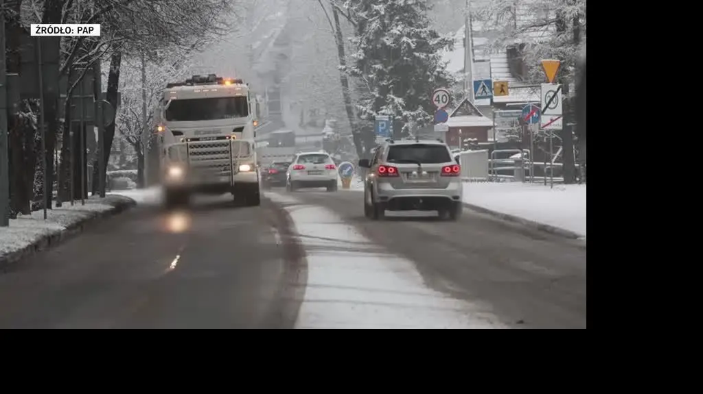 opady śniegu