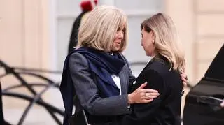 Brigitte Macron i Ołena Zełenska