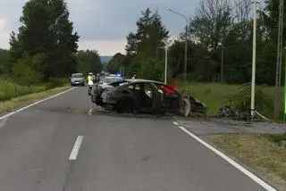 Jak ustalili policjanci, kierowca auta nie ustąpił pierwszeństwa przejazdu kierującemu motocyklem 