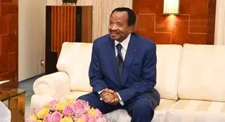 Prezydent Kamerunu Paul Biya