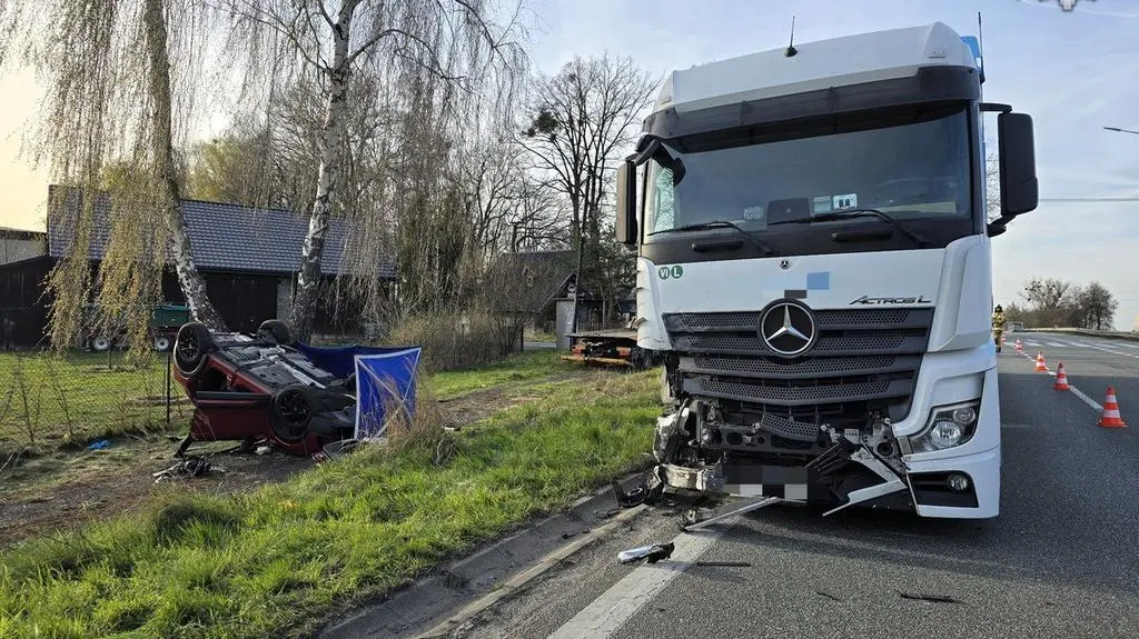 Śmiertelny wypadek na DK81