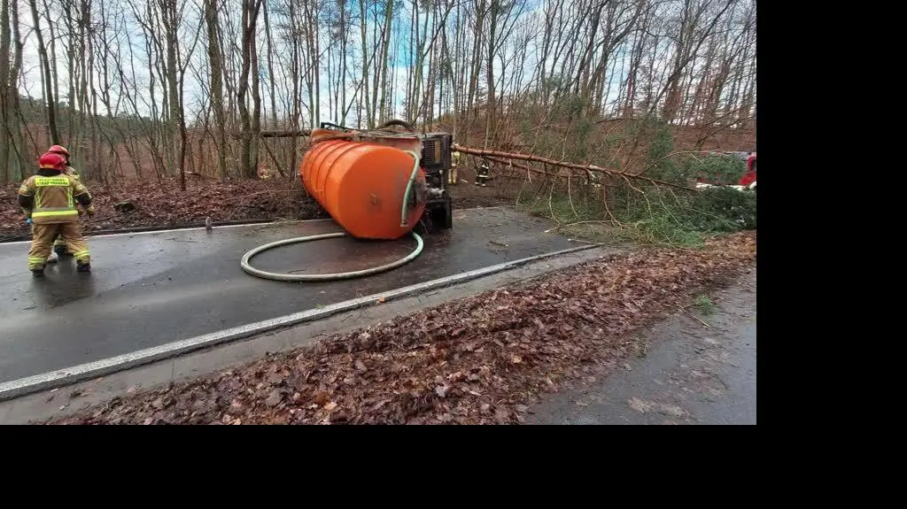 Wypadek w Jarużynie