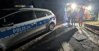 Do nieprzytomnego 87-latka doprowadziła policjantów stłuczka na parkingu