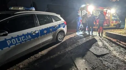 Do nieprzytomnego 87-latka doprowadziła policjantów stłuczka na parkingu