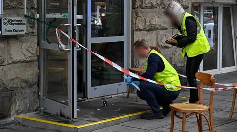 Incydent przed siedzibą biura PO