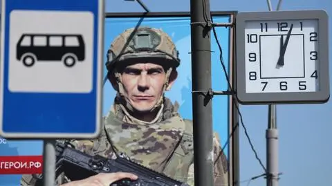 Jedna z ulic w Moskwie