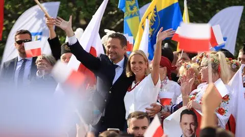 Rafał Trzaskowski i Małgorzata Trzaskowska