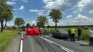 Tragiczny wypadek na DK 12 koło Opoczna