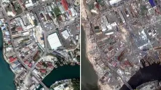 Zdjęcia satelitarne pokazują tragedię Jamajki