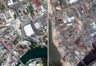 Zdjęcia satelitarne pokazują tragedię Jamajki