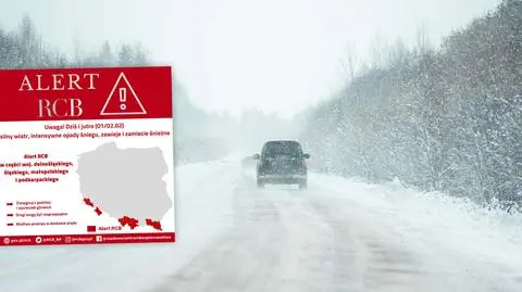 Alert RCB dla południowych regionów Polski. "Zrezygnuj z podróży i wycieczek górskich"