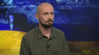 Damian Duda w "Faktach po Faktach" w TVN24