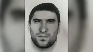 Policja opublikowała rysopis podejrzanego