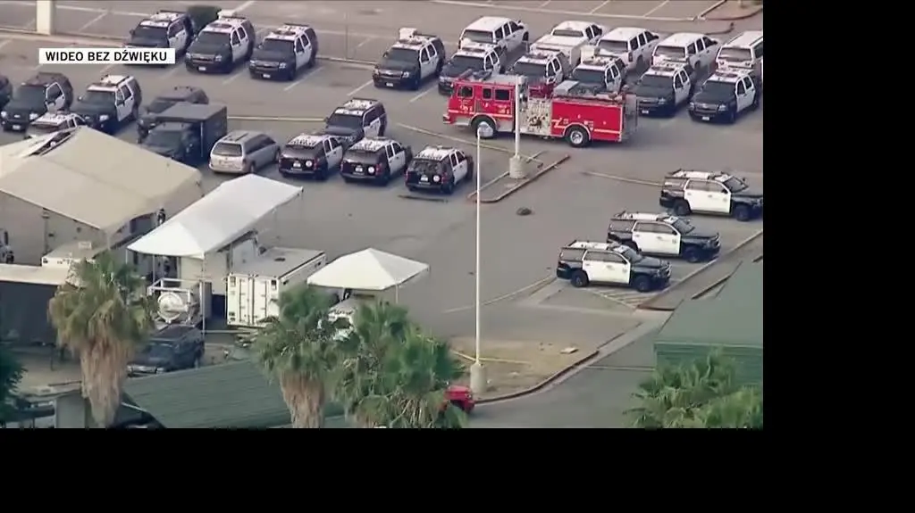 Aerials show Los Angeles