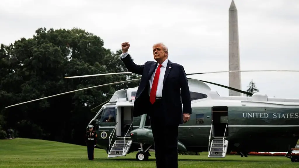 Donald Trump - Marine One