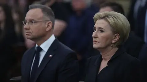 Andrzej Duda i Agata Kornhauser-Duda