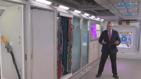 Kosmiczne łóżko, toaleta i prysznic. W takich warunkach przez ponad dwa tygodnie żył Polak na ISS