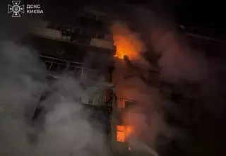 Kolejny nalot na Kijów. Trzy osoby zabite, wielu rannych