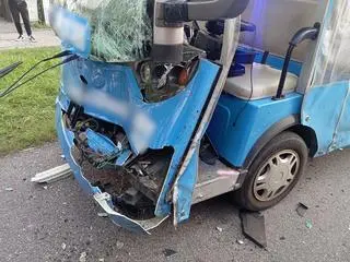 Zderzenie quada z meleksem