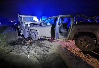 Kierowca zjechał na przeciwny pas. Pasażer nie przeżył zderzenia