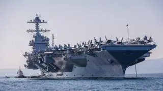 Lotniskowiec USS Gerald R. Ford (zdjęcie ilustracyjne)