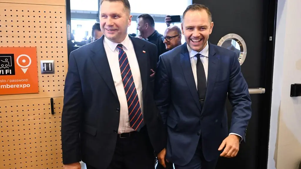 Przemysław Czarnek i Karol Nawrocki