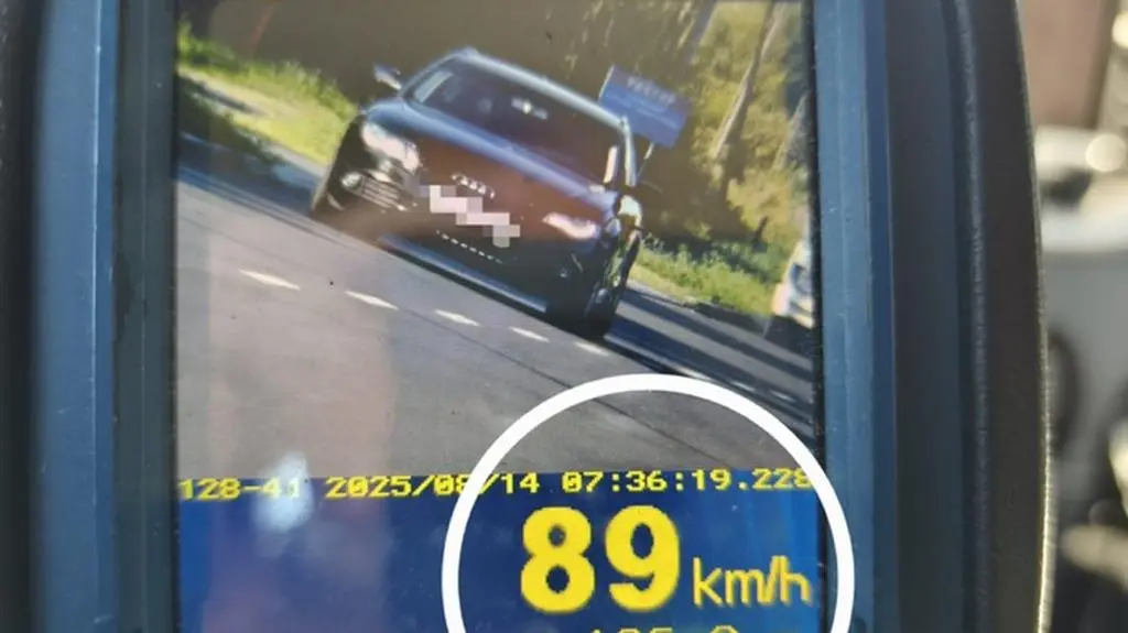 Przekroczył prędkości o ponad 39km/h