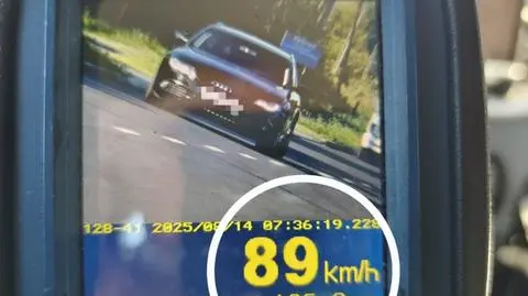 Przekroczył prędkości o ponad 39 km/h