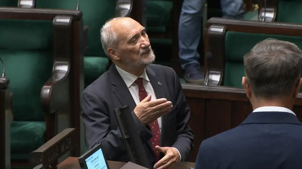 Macierewicz w Sejmie
