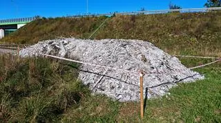 10 ton jarzeniówek pod Strykowem