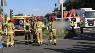 Okoliczności wypadku wyjaśnia policja