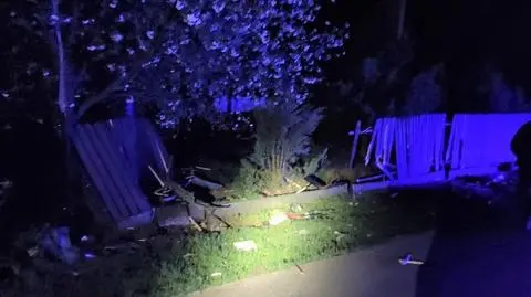 Pijany kierowca pozbawił mieszkańców prądu i uciekł