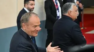 Donald Tusk i Victor Orban 