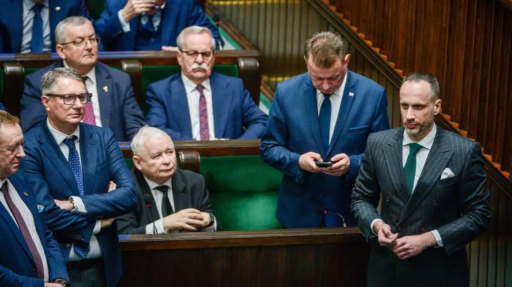 Jarosław Kaczyński w Sejmie