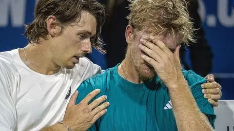 Piękna scena po finale. "Dziś dopisało mi szczęście"