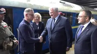Andrzej Duda z "pożegnalną wizytą" w Kijowie