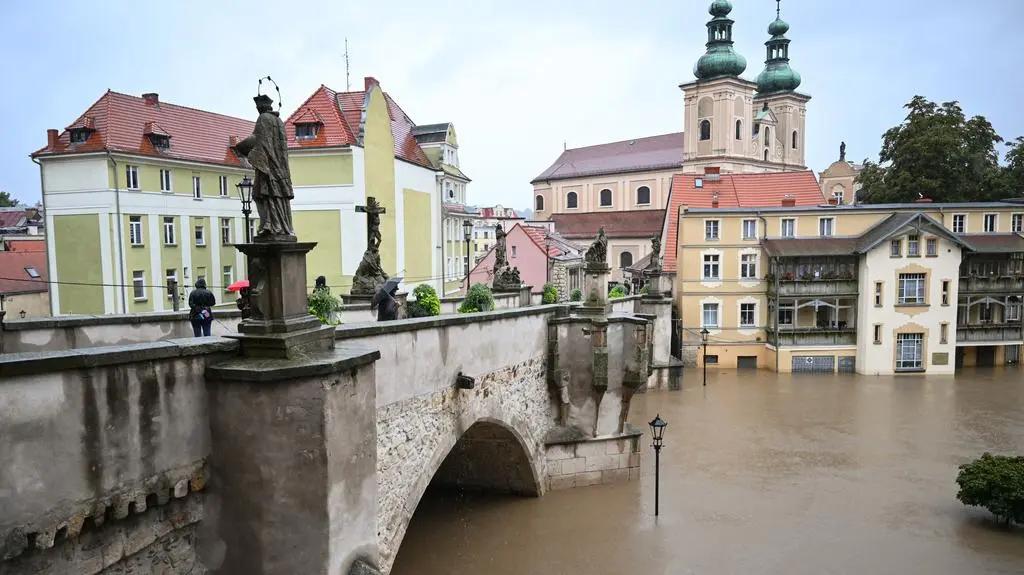Zalane centrum Kłodzka