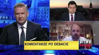 Wojciech Szacki: trzy czwarte czasu antenowego troje kandydatów poświęciło na ataki skierowane na Konrada Fiołka