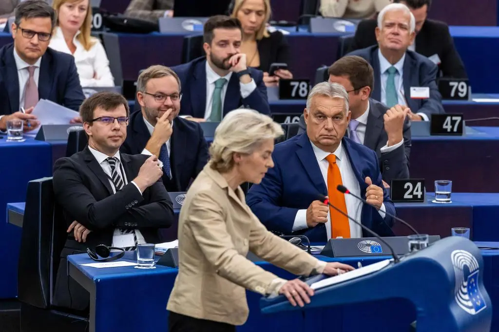 Ursula von der Leyen i Viktor Orban