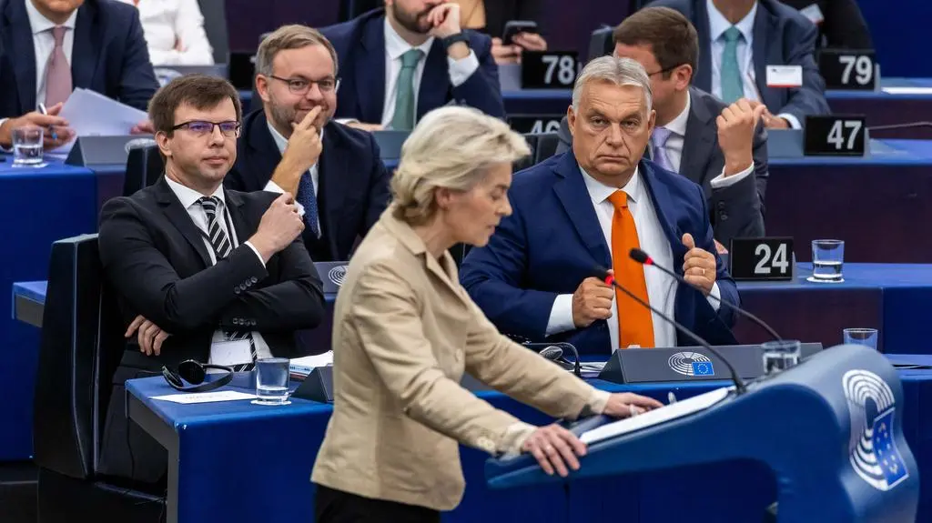 Ursula von der Leyen i Viktor Orban