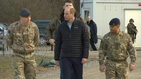 "You have opened your hearts as much as your homes". Prince William with a surprise visit to Poland