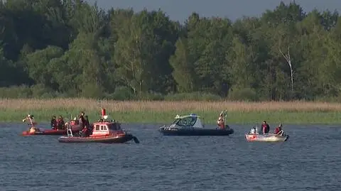 Poszukiwania ośmiolatki na jeziorze Tałty