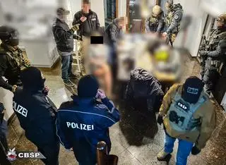W czasie jednego z zatrzymań