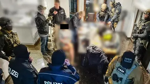 W czasie jednego z zatrzymań