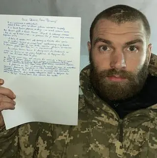 Dowódca broniącej Mariupola 36. ukraińskiej Samodzielnej Brygady Piechoty Morskiej Serhij Wołyna napisał list do papieża