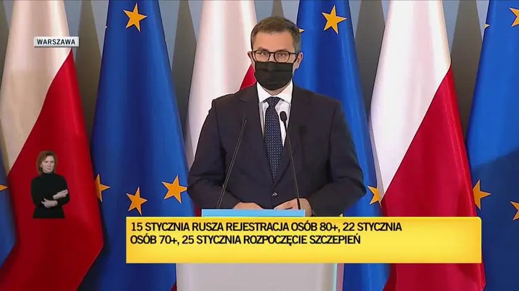 Kuczmierowski: do Polski do tej pory przyjechało 1 051 830 szczepionek