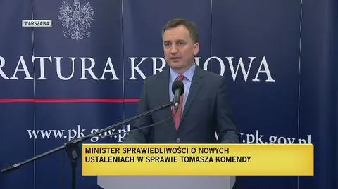 Zbigniew Ziobro o kolejnym zatrzymanym