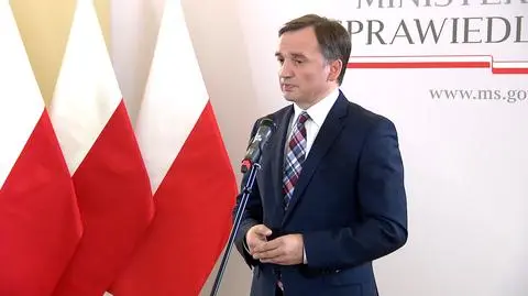 Ziobro: chciałem podziękować wszystkim policjantom, którzy wykonywali zadanie zlecone przez sąd