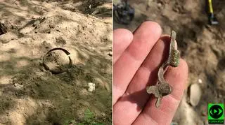 Skarby znalezione w lesie. "Nazywam to złotym pociągiem w Gościnie"